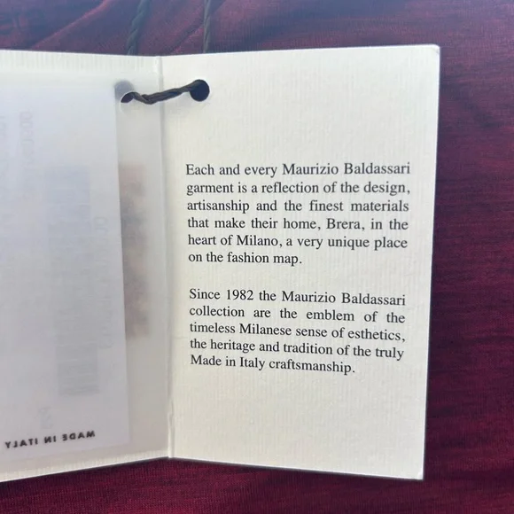 MAURIZIO BALDASSARI TECHMERINO SHORT SLEEVE T-SHIRT - ITALIAN MERINO WOOL - NWT - Picture 13 of 15